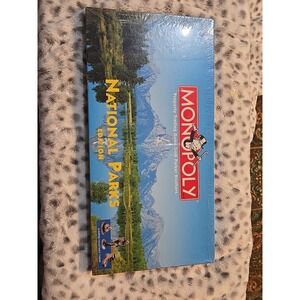 Monopoly National Parks Special Edition Hasbro 1998 Board Game New! Unopened!